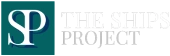 The Ships Project logo on footer